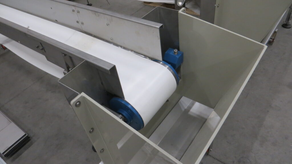 conveying primary packaging waste glass